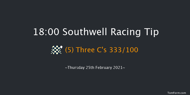 Bombardier 'March To Your Own Drum' Handicap Southwell 18:00 Handicap (Class 6) 7f Wed 24th Feb 2021