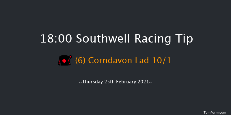 Bombardier 'March To Your Own Drum' Handicap Southwell 18:00 Handicap (Class 6) 7f Wed 24th Feb 2021