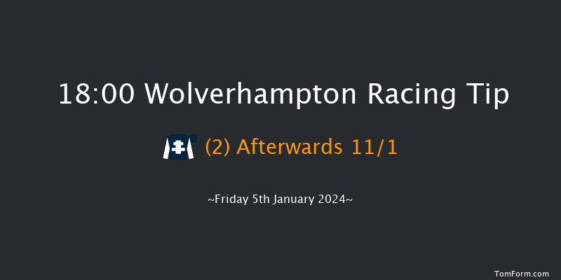 Wolverhampton 18:00 Handicap (Class 4) 9.5f Tue 2nd Jan 2024