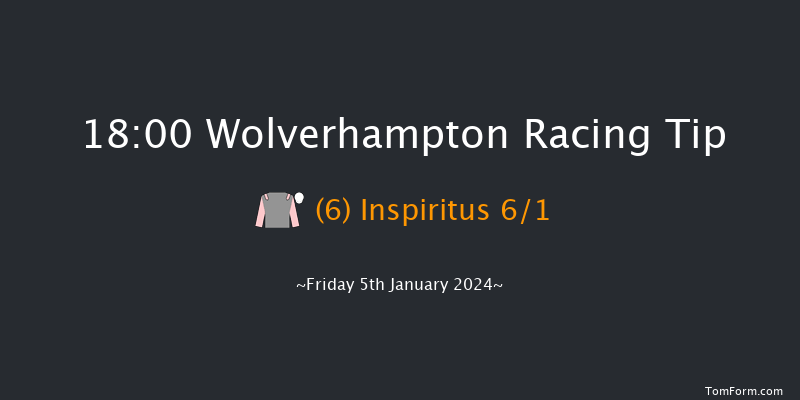 Wolverhampton 18:00 Handicap (Class 4) 9.5f Tue 2nd Jan 2024