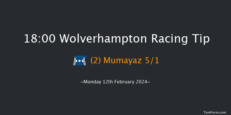 Wolverhampton  18:00 Handicap (Class 6) 7f Sat 10th Feb 2024