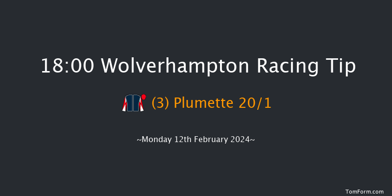 Wolverhampton  18:00 Handicap (Class 6) 7f Sat 10th Feb 2024