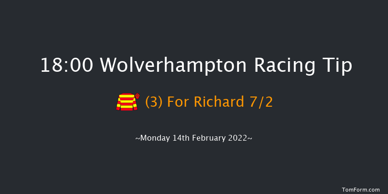 Wolverhampton 18:00 Handicap (Class 6) 9.5f Sat 12th Feb 2022