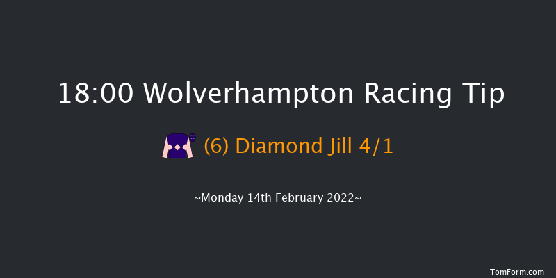 Wolverhampton 18:00 Handicap (Class 6) 9.5f Sat 12th Feb 2022