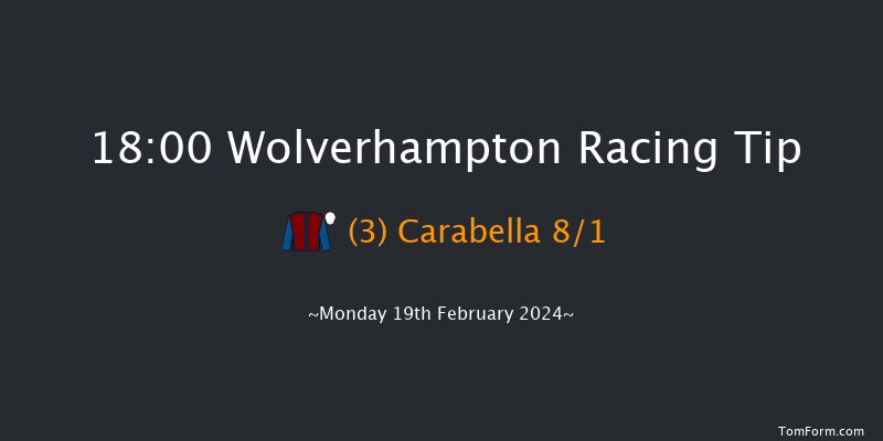 Wolverhampton  18:00 Handicap (Class 6) 10f Sat 17th Feb 2024