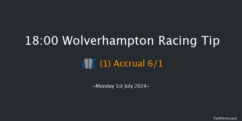 Wolverhampton  18:00 Stakes (Class 5) 5f Sun 30th Jun 2024