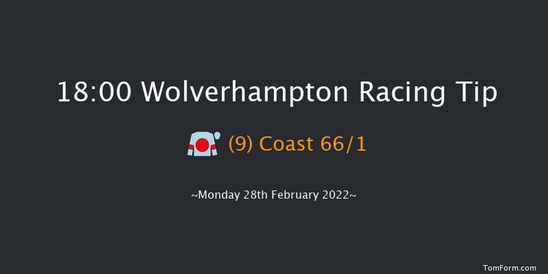 Wolverhampton 18:00 Handicap (Class 5) 5f Sat 26th Feb 2022