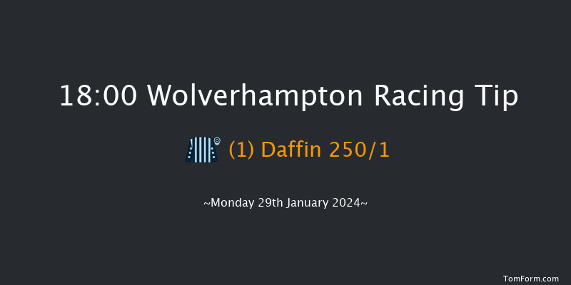 Wolverhampton  18:00 Stakes (Class 5) 7f Fri 26th Jan 2024