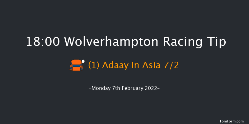 Wolverhampton 18:00 Handicap (Class 4) 5f Tue 1st Feb 2022