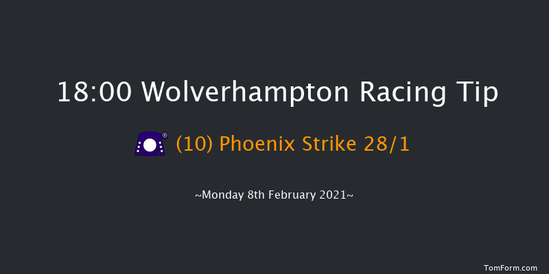 Betway Classified Stakes Wolverhampton 18:00 Stakes (Class 6) 12f Mon 1st Feb 2021