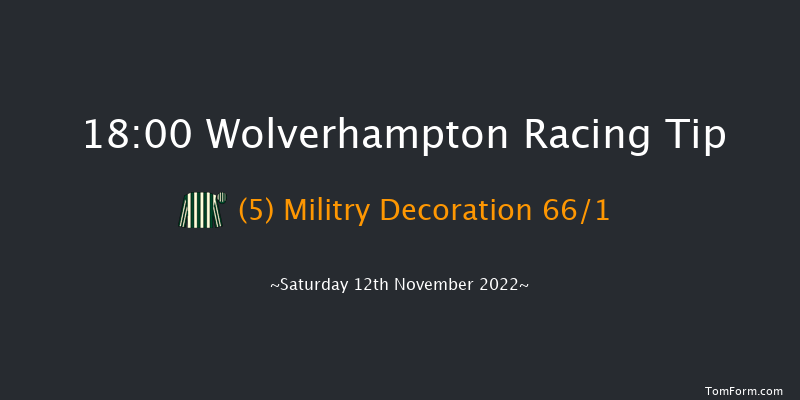 Wolverhampton 18:00 Handicap (Class 5) 12f Fri 11th Nov 2022