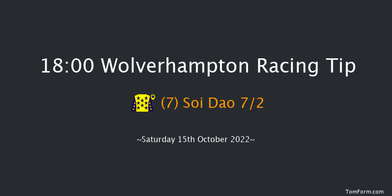 Wolverhampton 18:00 Handicap (Class 4) 6f Wed 12th Oct 2022