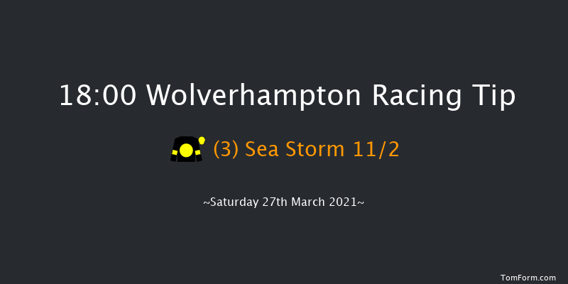 Bombardier 'March To Your Own Drum' Handicap Wolverhampton 18:00 Handicap (Class 6) 7f Sat 20th Mar 2021