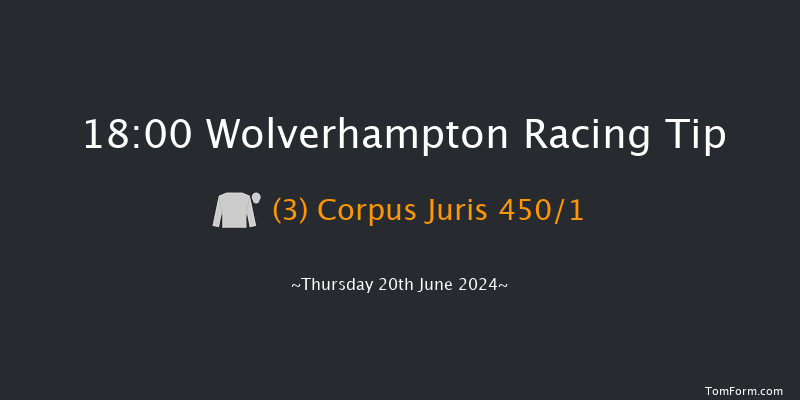 Wolverhampton  18:00 Stakes (Class 5) 7f Tue 4th Jun 2024