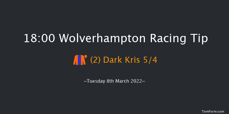 Wolverhampton 18:00 Stakes (Class 6) 7f Mon 7th Mar 2022