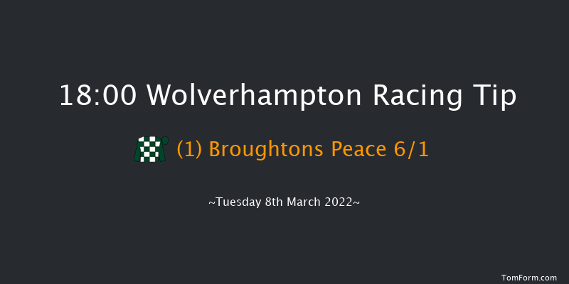 Wolverhampton 18:00 Stakes (Class 6) 7f Mon 7th Mar 2022