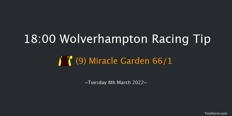 Wolverhampton 18:00 Stakes (Class 6) 7f Mon 7th Mar 2022