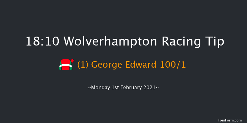 Bombardier Novice Stakes Wolverhampton 18:10 Stakes (Class 5) 7f Sun 31st Jan 2021