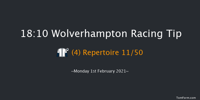 Bombardier Novice Stakes Wolverhampton 18:10 Stakes (Class 5) 7f Sun 31st Jan 2021