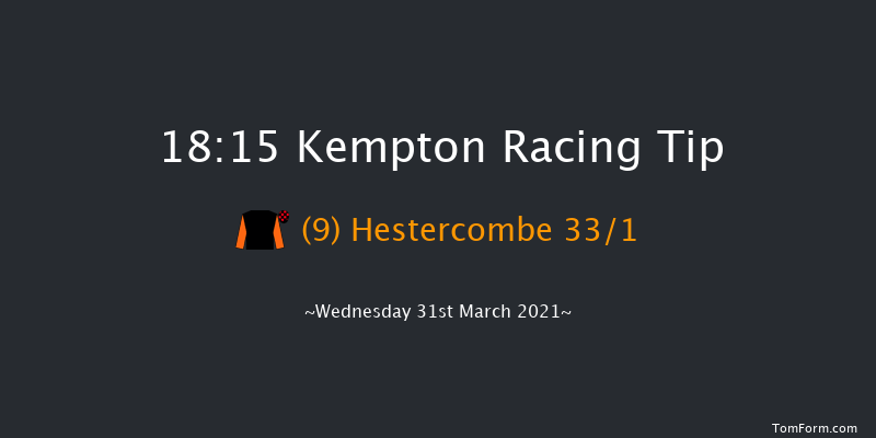 Join Racing TV Now Handicap (Div 1) Kempton 18:15 Handicap (Class 6) 8f Sat 27th Mar 2021