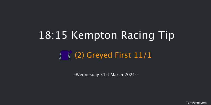 Join Racing TV Now Handicap (Div 1) Kempton 18:15 Handicap (Class 6) 8f Sat 27th Mar 2021