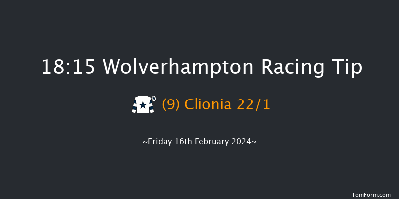 Wolverhampton  18:15 Handicap (Class 6) 7f Mon 12th Feb 2024