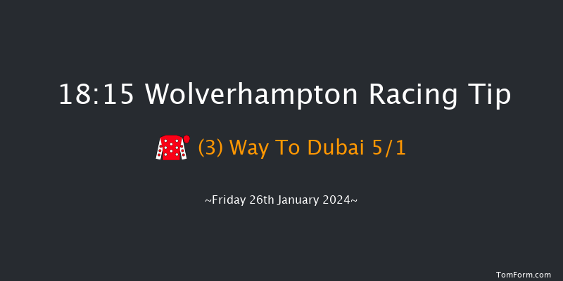 Wolverhampton  18:15 Handicap (Class 3) 6f Fri 12th Jan 2024