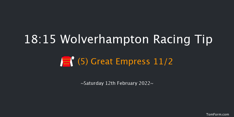 Wolverhampton 18:15 Stakes (Class 5) 12f Mon 7th Feb 2022