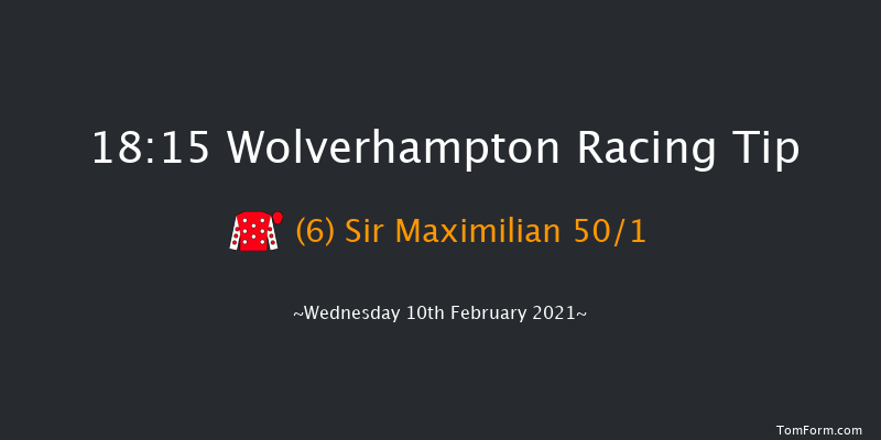 Bombardier 'March To Your Own Drum' Handicap Wolverhampton 18:15 Handicap (Class 2) 7f Mon 8th Feb 2021