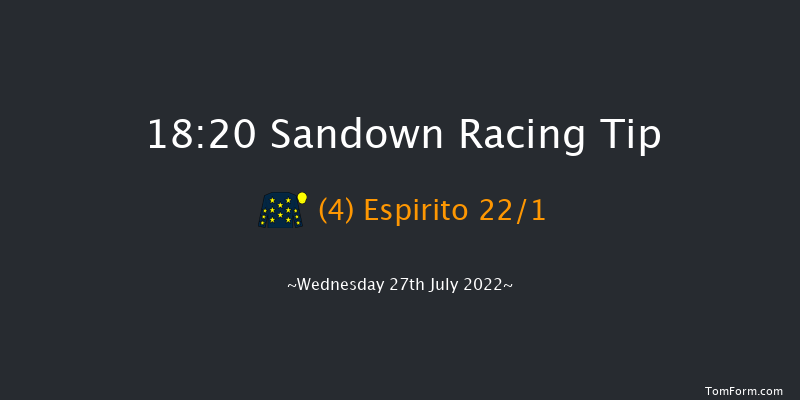 Sandown 18:20 Handicap (Class 5) 5f Thu 21st Jul 2022