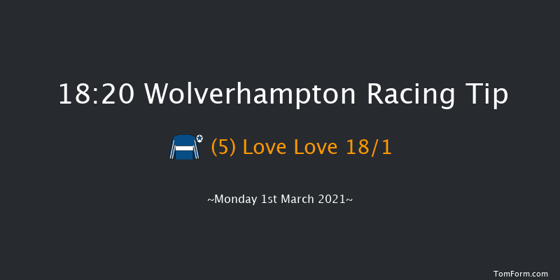 Heed Your Hunch At Betway Handicap Wolverhampton 18:20 Handicap (Class 5) 5f Fri 26th Feb 2021