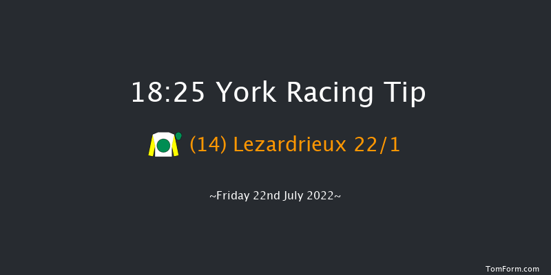 York 18:25 Handicap (Class 4) 6f Sat 9th Jul 2022