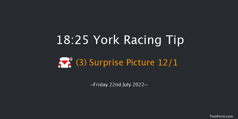 York 18:25 Handicap (Class 4) 6f Sat 9th Jul 2022