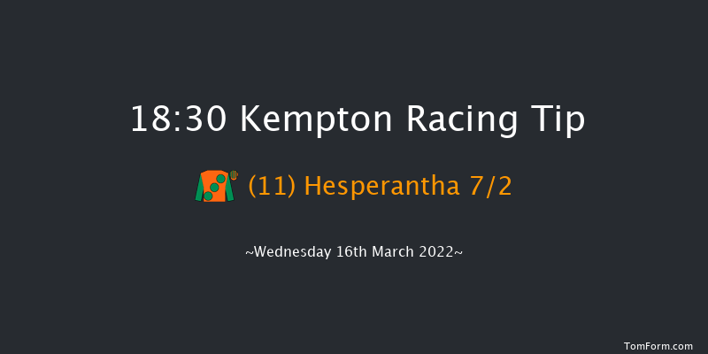 Kempton 18:30 Maiden (Class 5) 8f Sat 12th Mar 2022