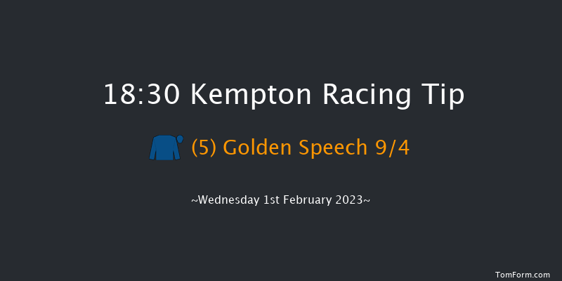 Kempton 18:30 Maiden (Class 5) 8f Sat 28th Jan 2023