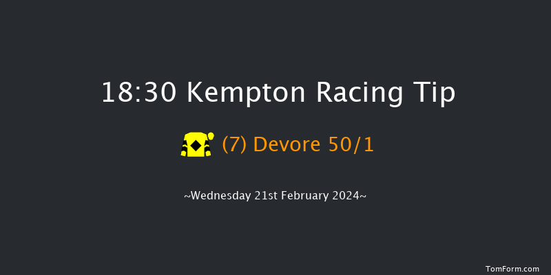 Kempton  18:30 Handicap (Class 5) 8f Sun 18th Feb 2024