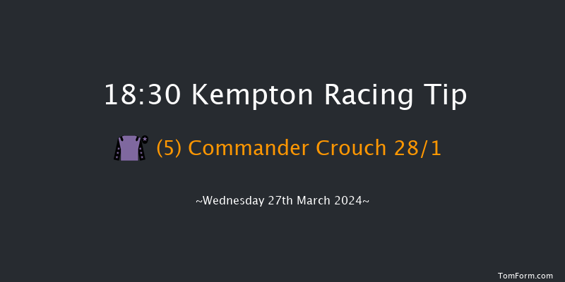 Kempton  18:30
Handicap (Class 3) 7f Sat 16th Mar 2024