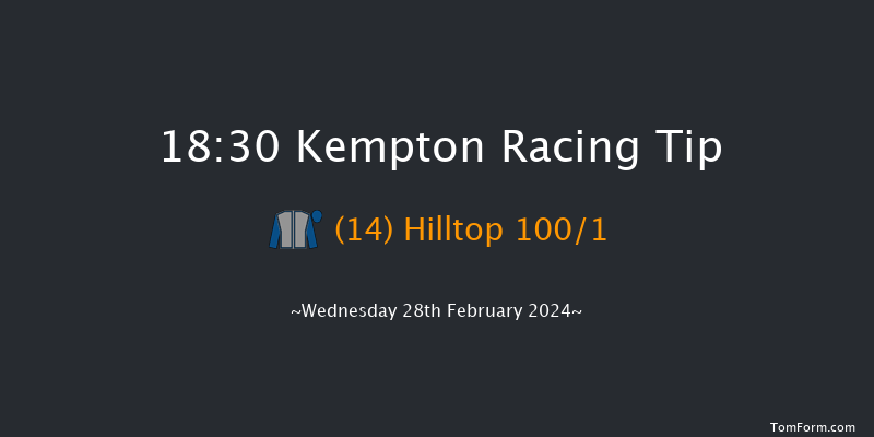 Kempton  18:30 Stakes (Class 5) 8f Sat 24th Feb 2024