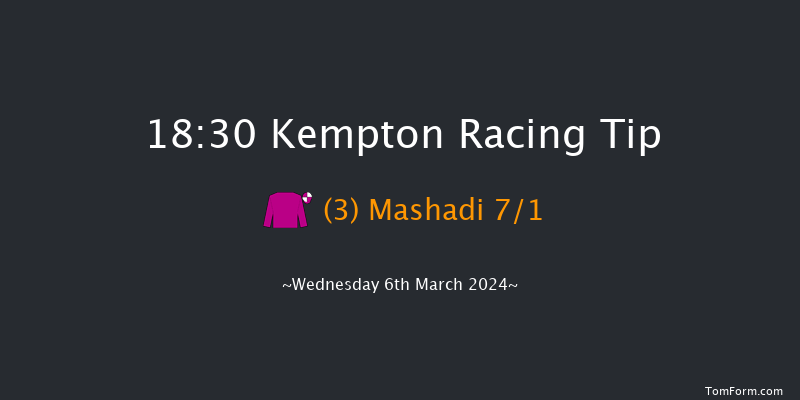 Kempton  18:30 Handicap (Class 4) 6f Sat 2nd Mar 2024