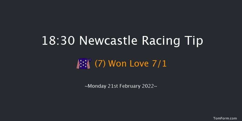 Newcastle 18:30 Handicap (Class 6) 6f Sat 19th Feb 2022