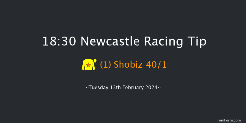 Newcastle  18:30 Handicap (Class 4) 6f Sat 10th Feb 2024