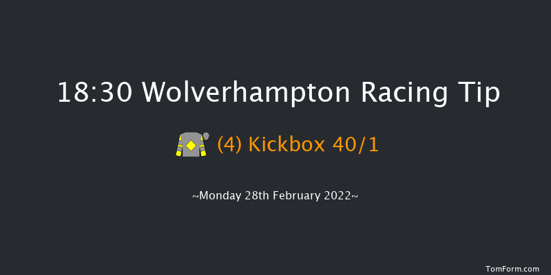 Wolverhampton 18:30 Stakes (Class 5) 6f Sat 26th Feb 2022