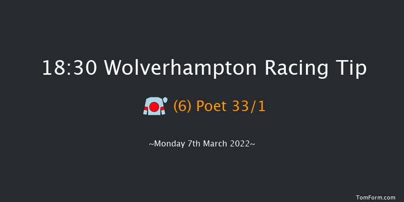 Wolverhampton 18:30 Handicap (Class 4) 6f Mon 28th Feb 2022