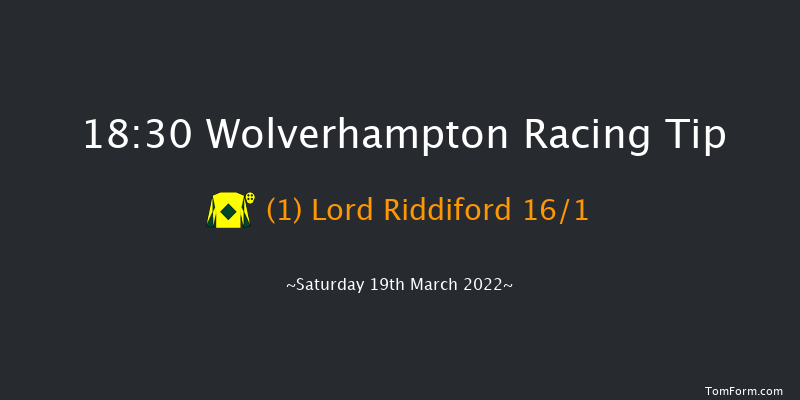 Wolverhampton 18:30 Stakes (Class 3) 5f Fri 18th Mar 2022