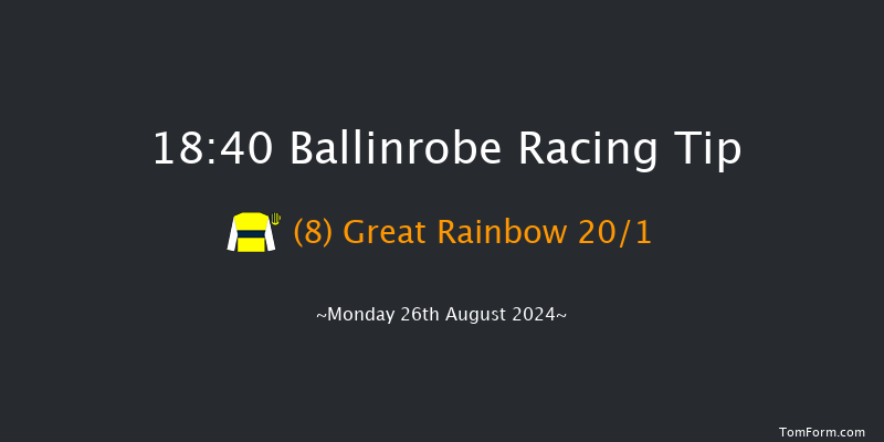 Ballinrobe  18:40 Handicap Hurdle 22f Mon 24th Jun 2024