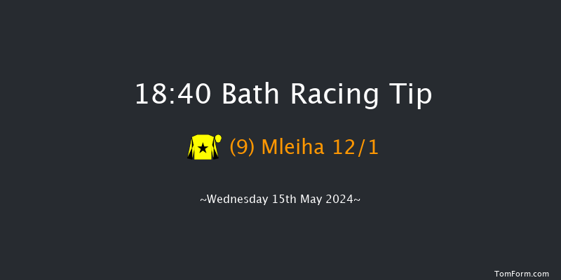 Bath  18:40 Handicap (Class
6) 8f Mon 6th May 2024