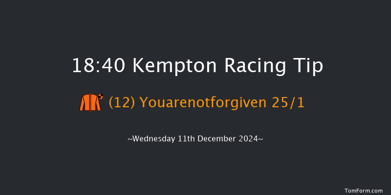 Kempton  18:40 Handicap (Class 4) 7f Wed 4th Dec 2024