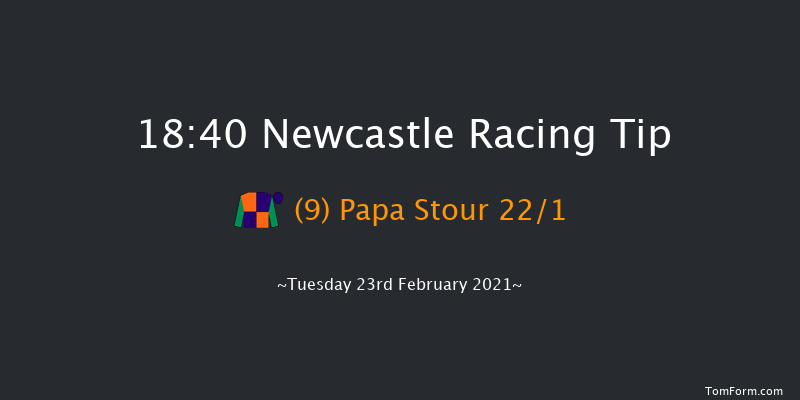 Bombardier British Hopped Amber Beer Handicap Newcastle 18:40 Handicap (Class 2) 7f Sat 20th Feb 2021