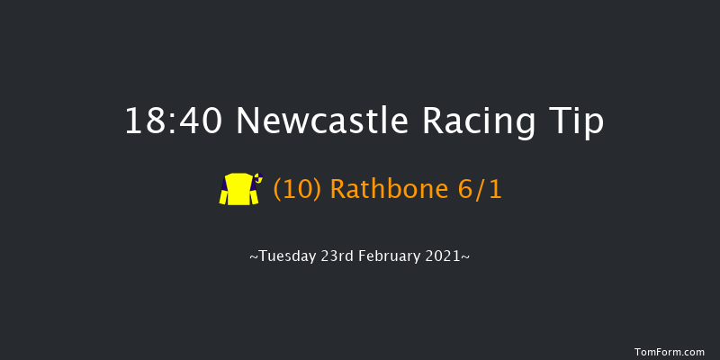 Bombardier British Hopped Amber Beer Handicap Newcastle 18:40 Handicap (Class 2) 7f Sat 20th Feb 2021