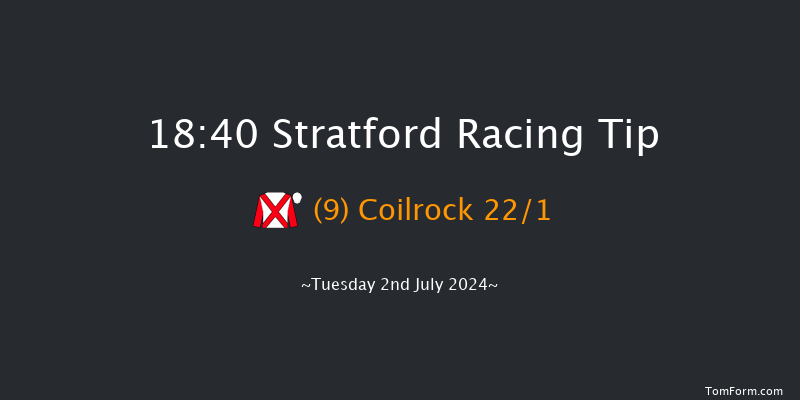 Stratford  18:40 Handicap Hurdle (Class 5)
19f Tue 18th Jun 2024